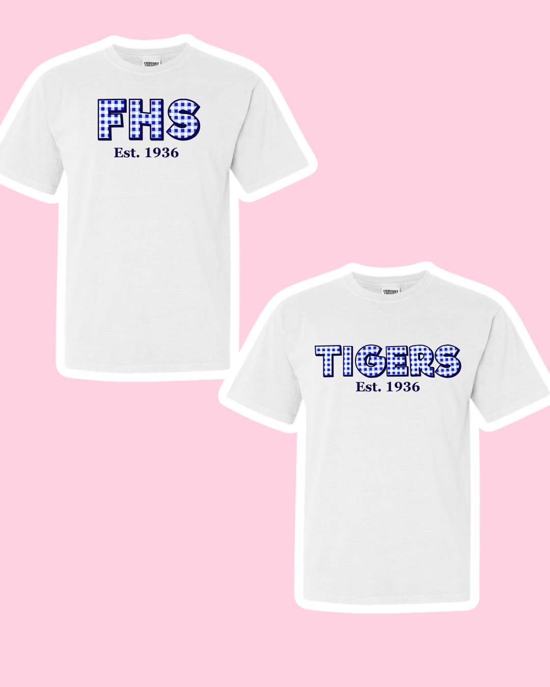 Tigers In Gingham